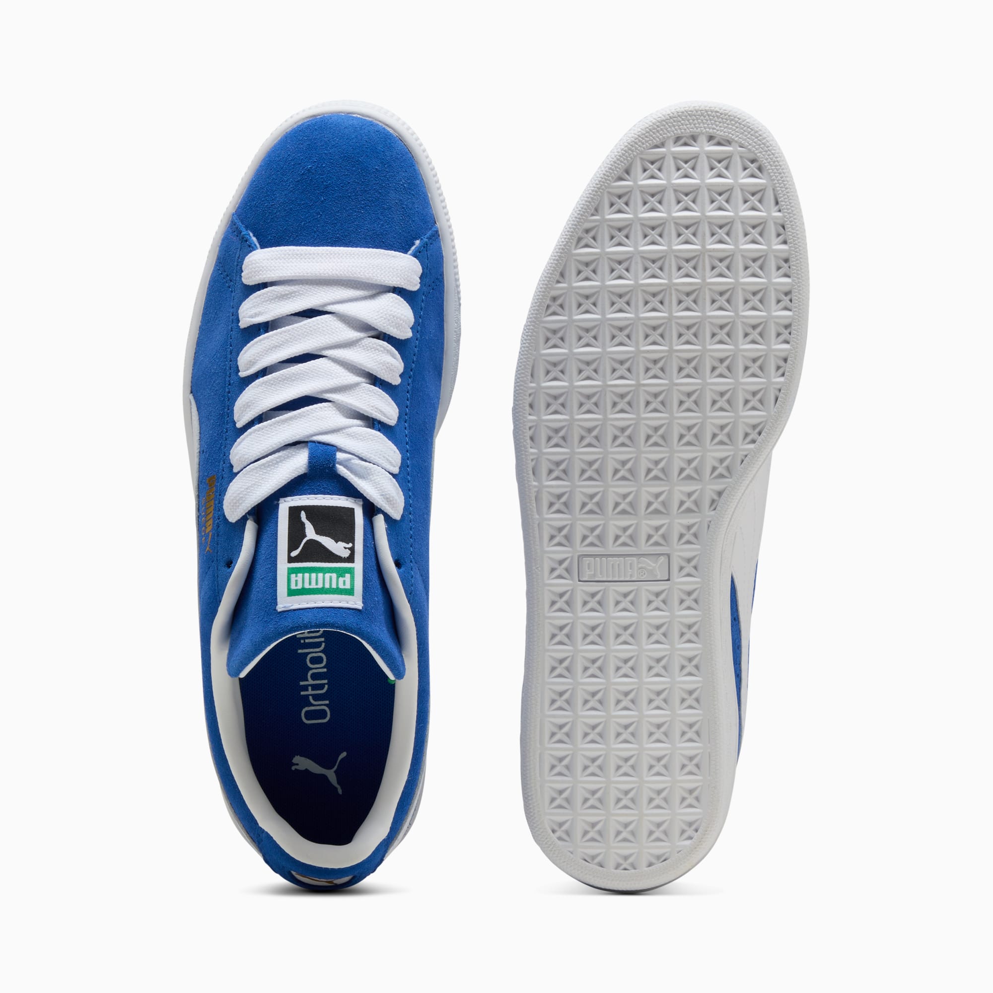 Suede Classic Sneakers Unisex - Mountain Blue-PUMA White