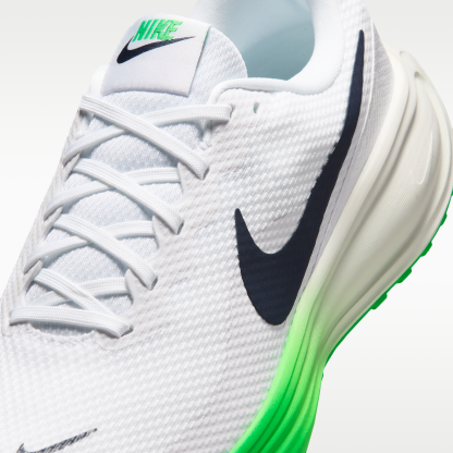 Nike Revolution 8 - Λευκό/Green Spark/Summit White/Midnight Navy - 7