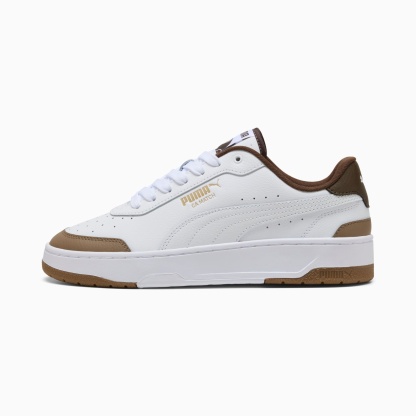 CA Match Sneakers - PUMA White-Totally Taupe