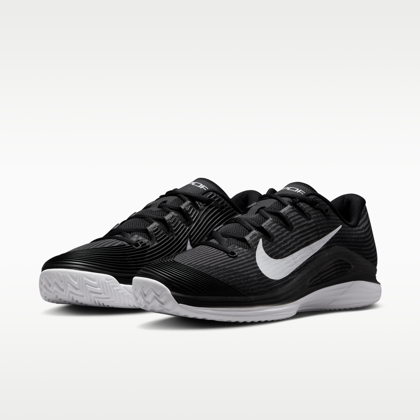 Nike Vapor 12 - Μαύρο/Dark Smoke Grey/Λευκό - 5