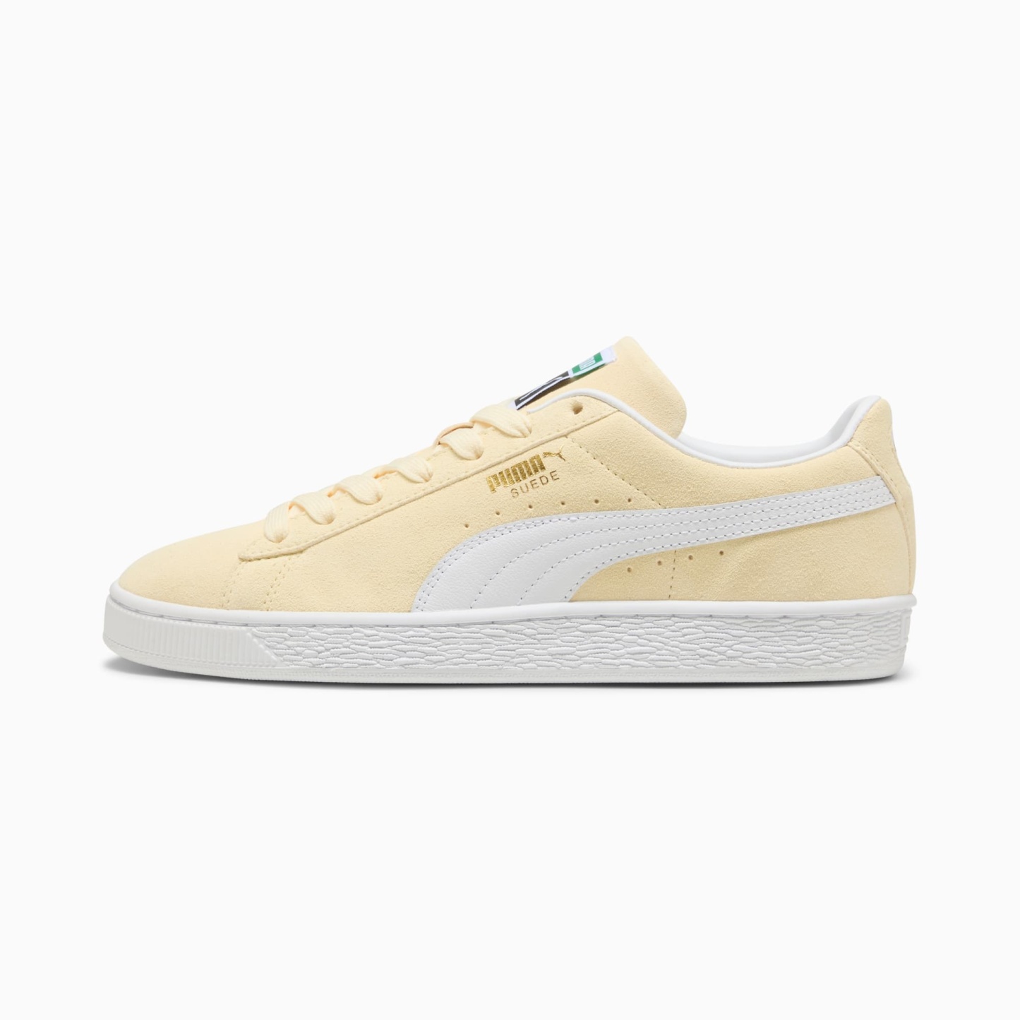 Suede Classic Sneakers Unisex - Buttercream-PUMA White