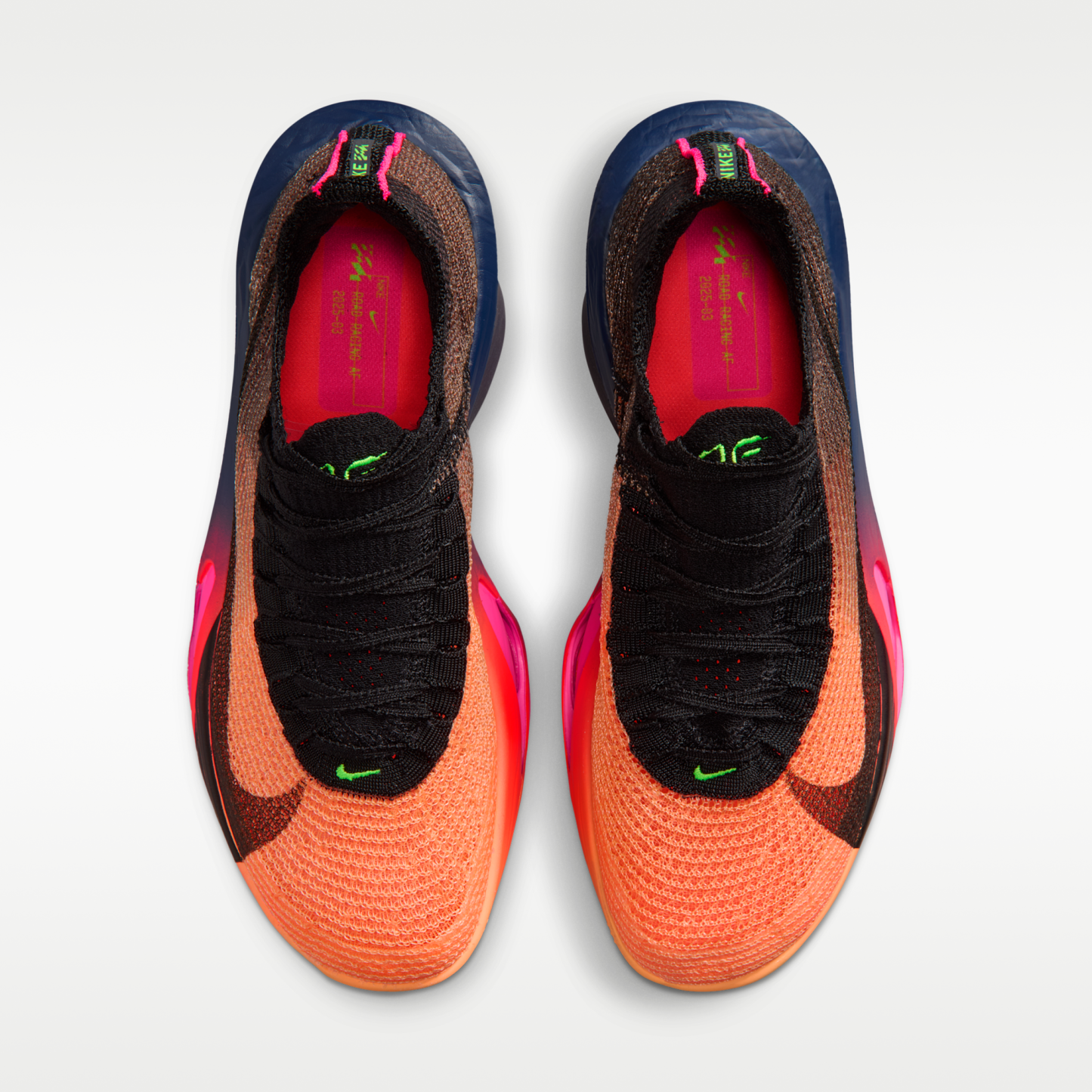 Nike Alphafly 3 Glam - Orange Pulse/Purple Dynasty/Electric Green/Μαύρο - 4