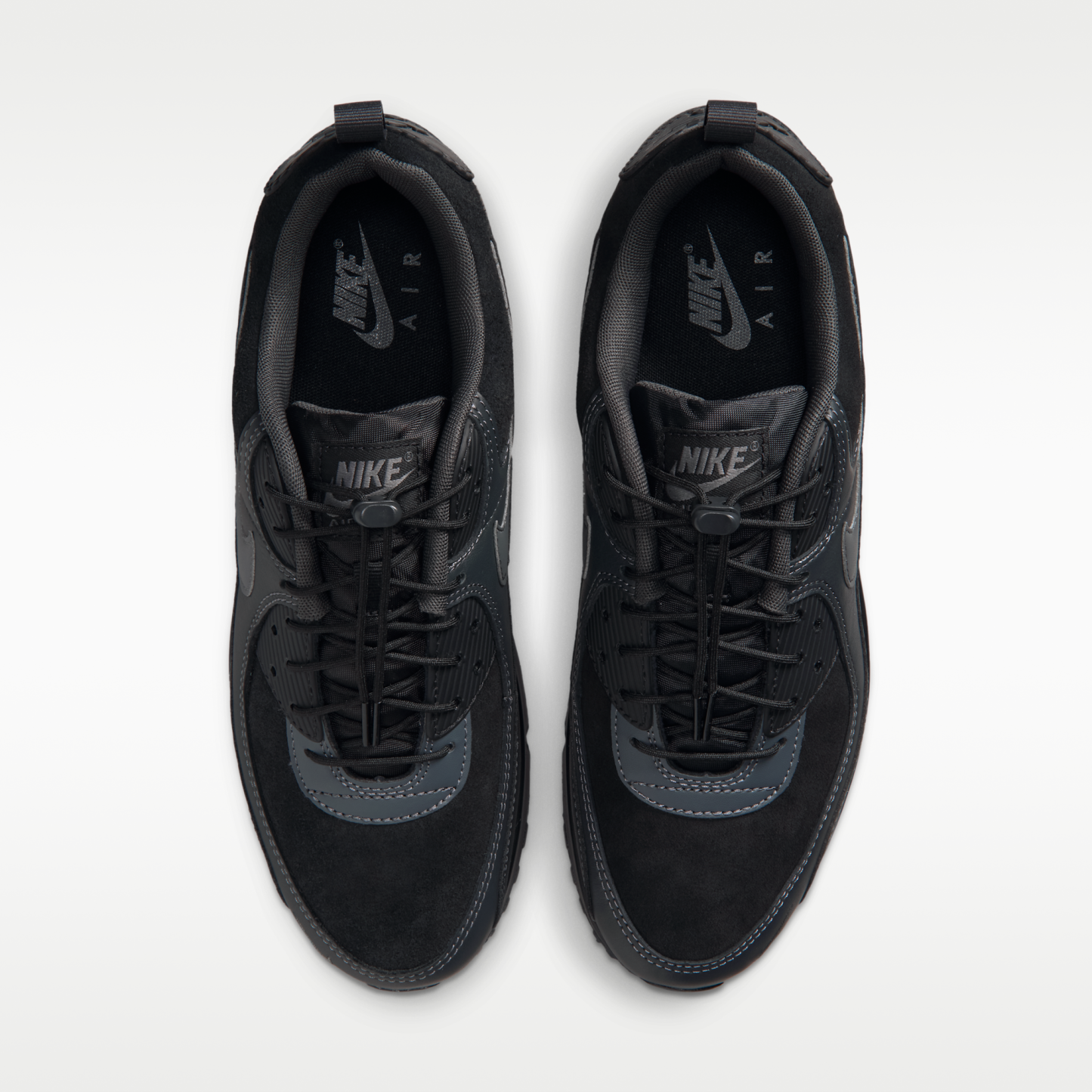 Nike Air Max 90 - Μαύρο/Anthracite/Dark Smoke Grey/Iron Grey - 4