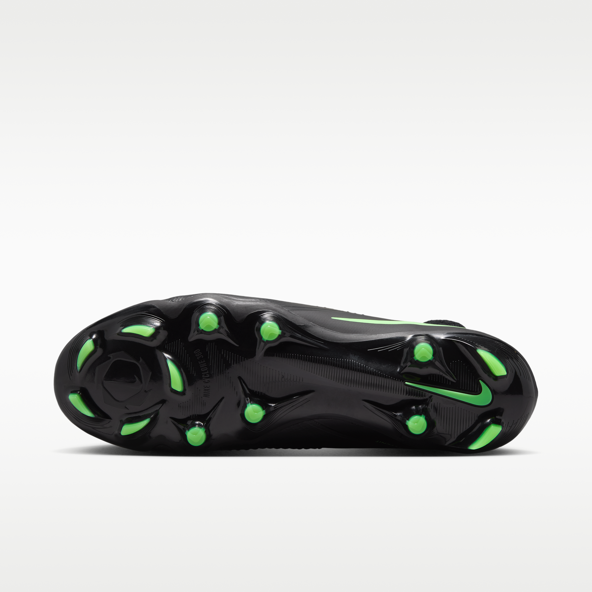 Nike Phantom 6 High Pro - Μαύρο/Μαύρο/Illusion Green - 2