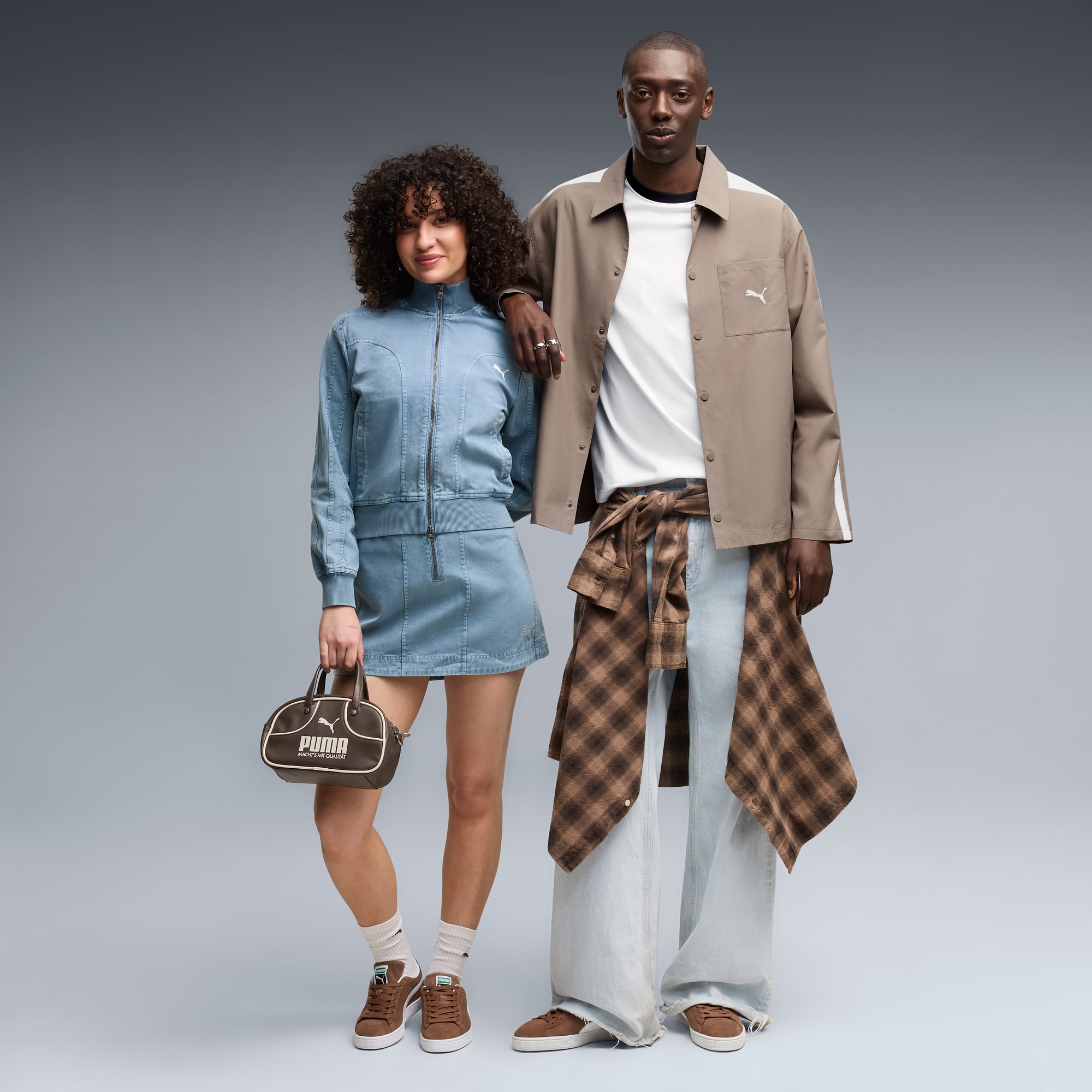 Suede Classic Sneakers Unisex - Haute Coffee-PUMA White