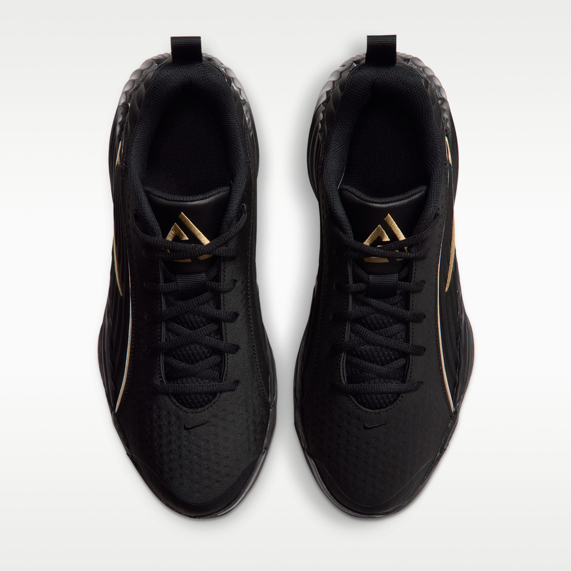 Giannis Immortality 5 - Μαύρο/Gum Light Brown/Volt/Metallic Gold - 4