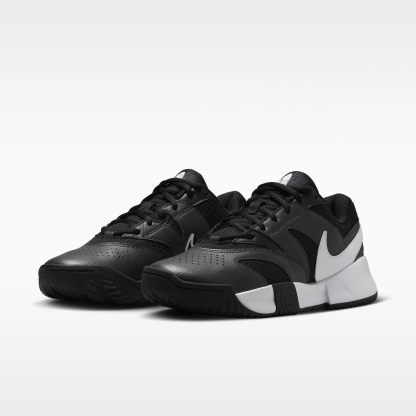NikeCourt Lite 4 - Μαύρο/Anthracite/Λευκό - 5