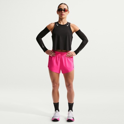Nike AeroSwift - Nike AeroSwift Dri-FIT ADV Laufshorts mit mittelhohem Bund und Innenslip (Damen, ca. 7,5 cm)