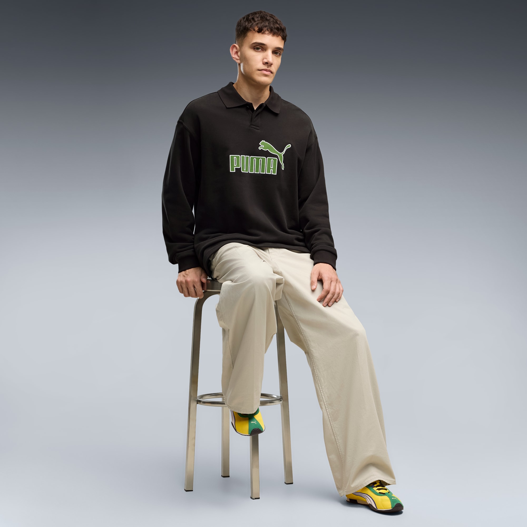 H-Street Sneakers Unisex - Pelé Yellow-Archive Green