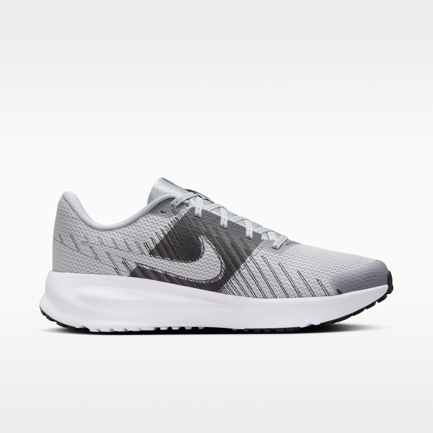 Nike Run Defy - Wolf Grey/Λευκό/Iron Grey/Μαύρο - 3