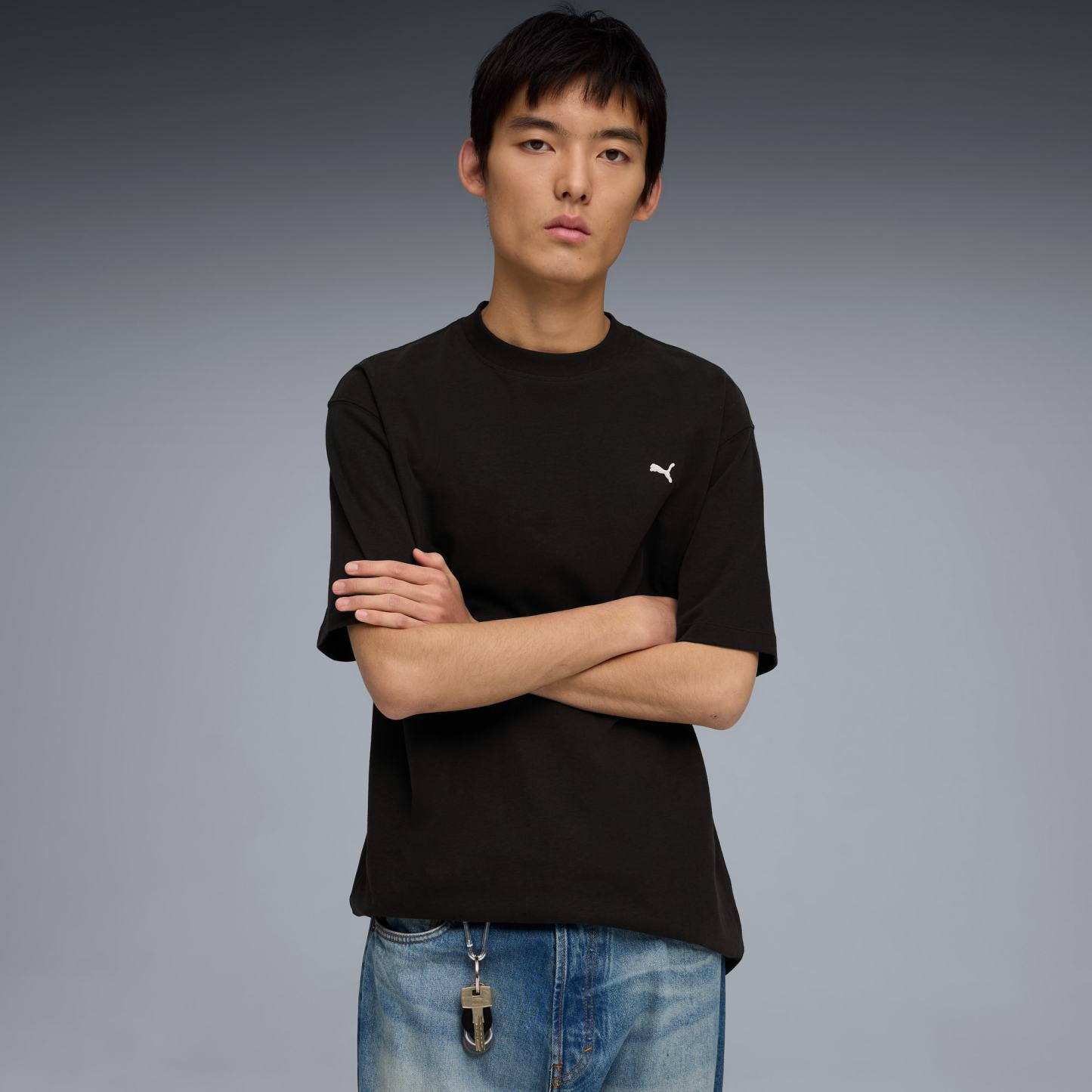 Select Essentials T-Shirt Herren - PUMA Black