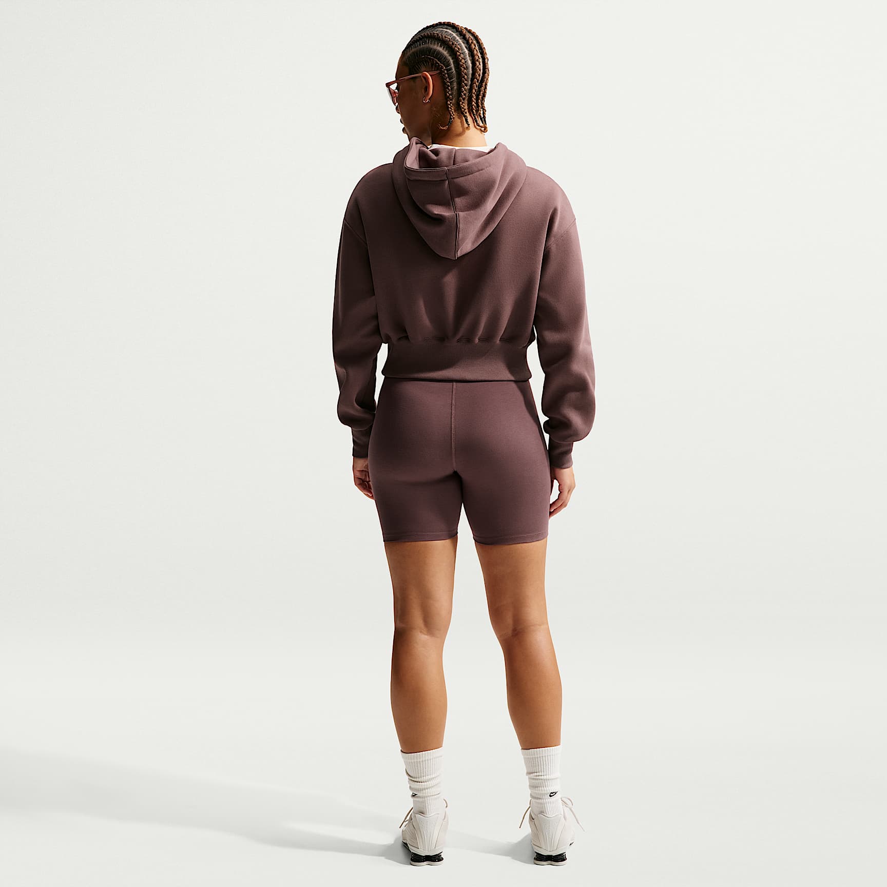 Nike Sportswear Classic - Nike Sportswear Classic Bike-Shorts mit hohem Taillenbund für Damen (ca. 20,5 cm)