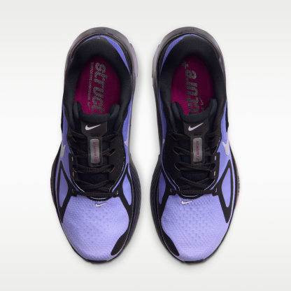 Nike Structure Plus - Μαύρο/Persian Violet/Purple Pulse/Metallic Silver - 4