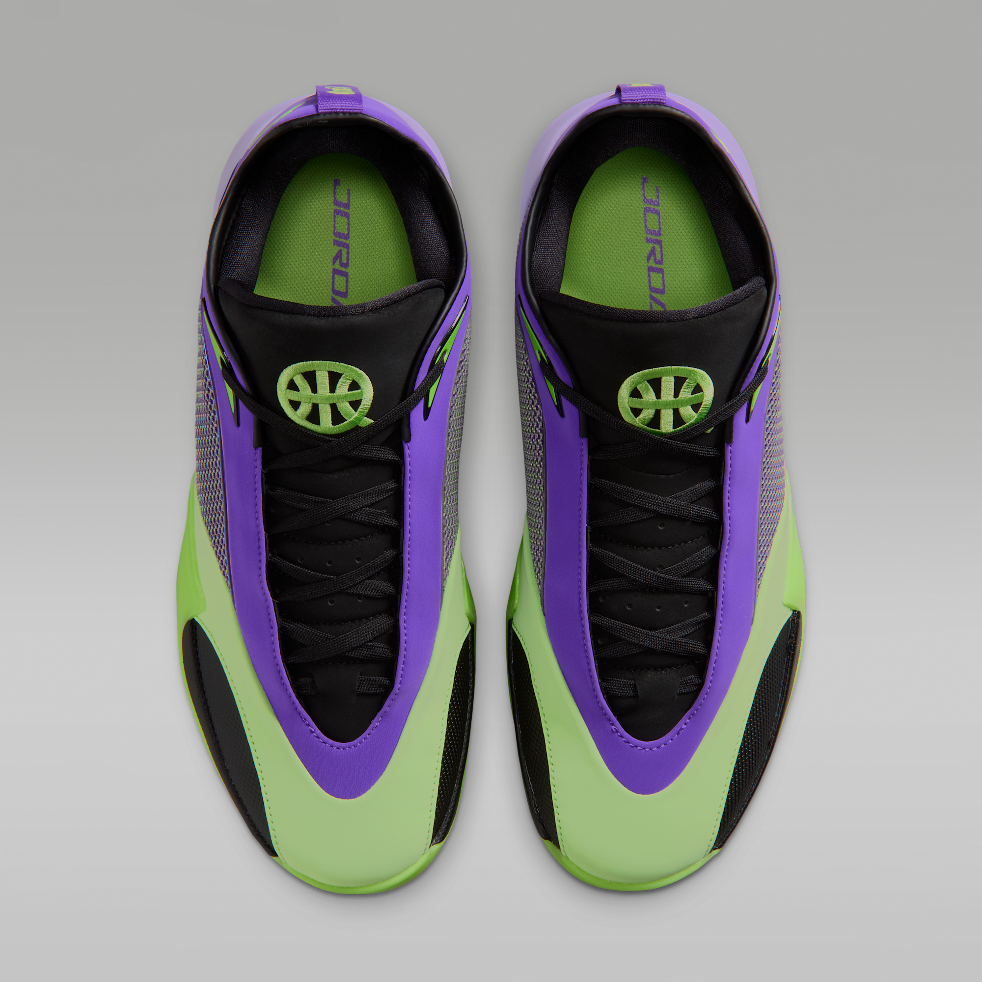 Jordan Triangle Quai 54 - Action Grape/Μαύρο/Λευκό/Key Lime - 4