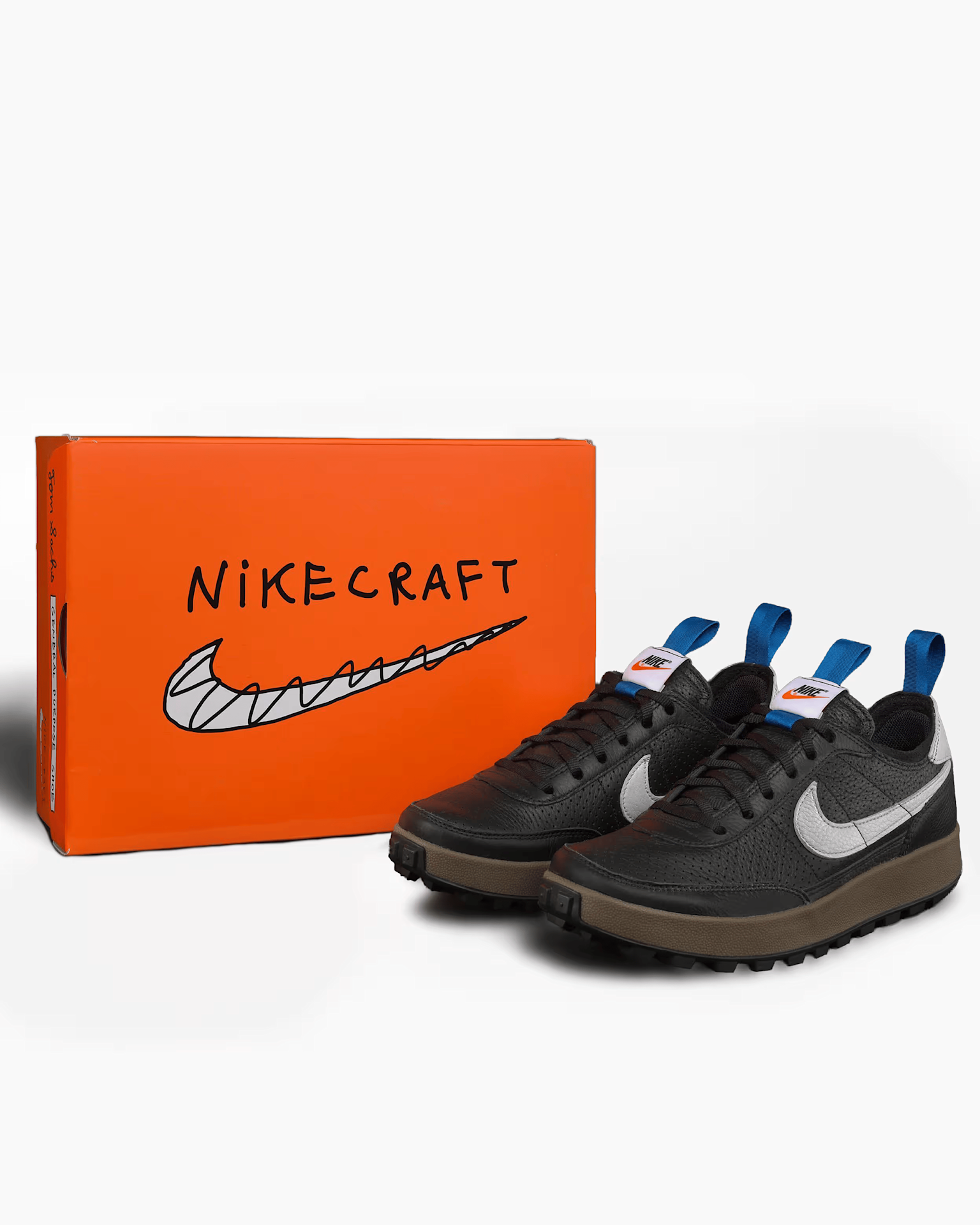 Nike General Purpose - Μαύρο/Team Royal/Team Orange/Λευκό - 10