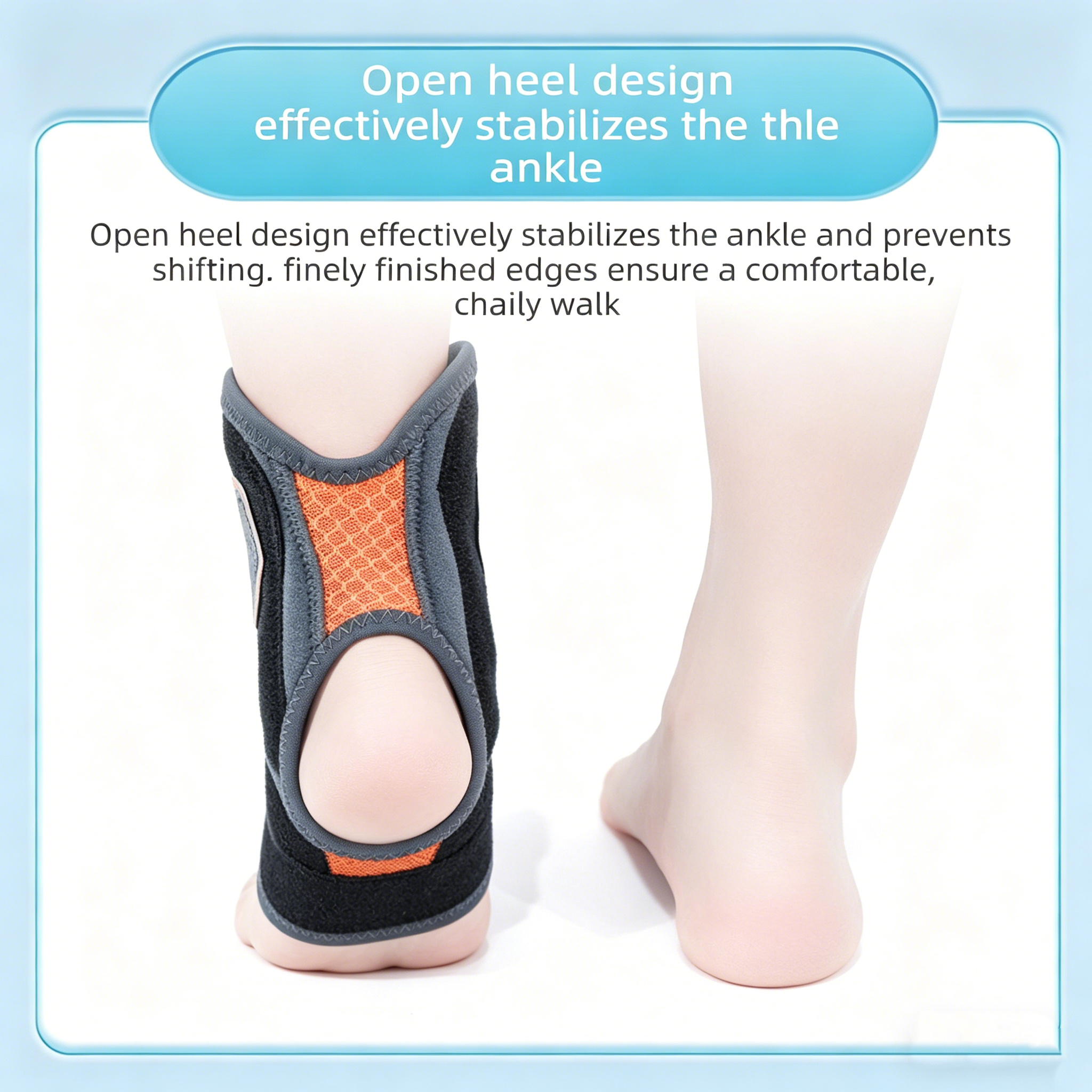 Adjustable Fixed Ankle Brace