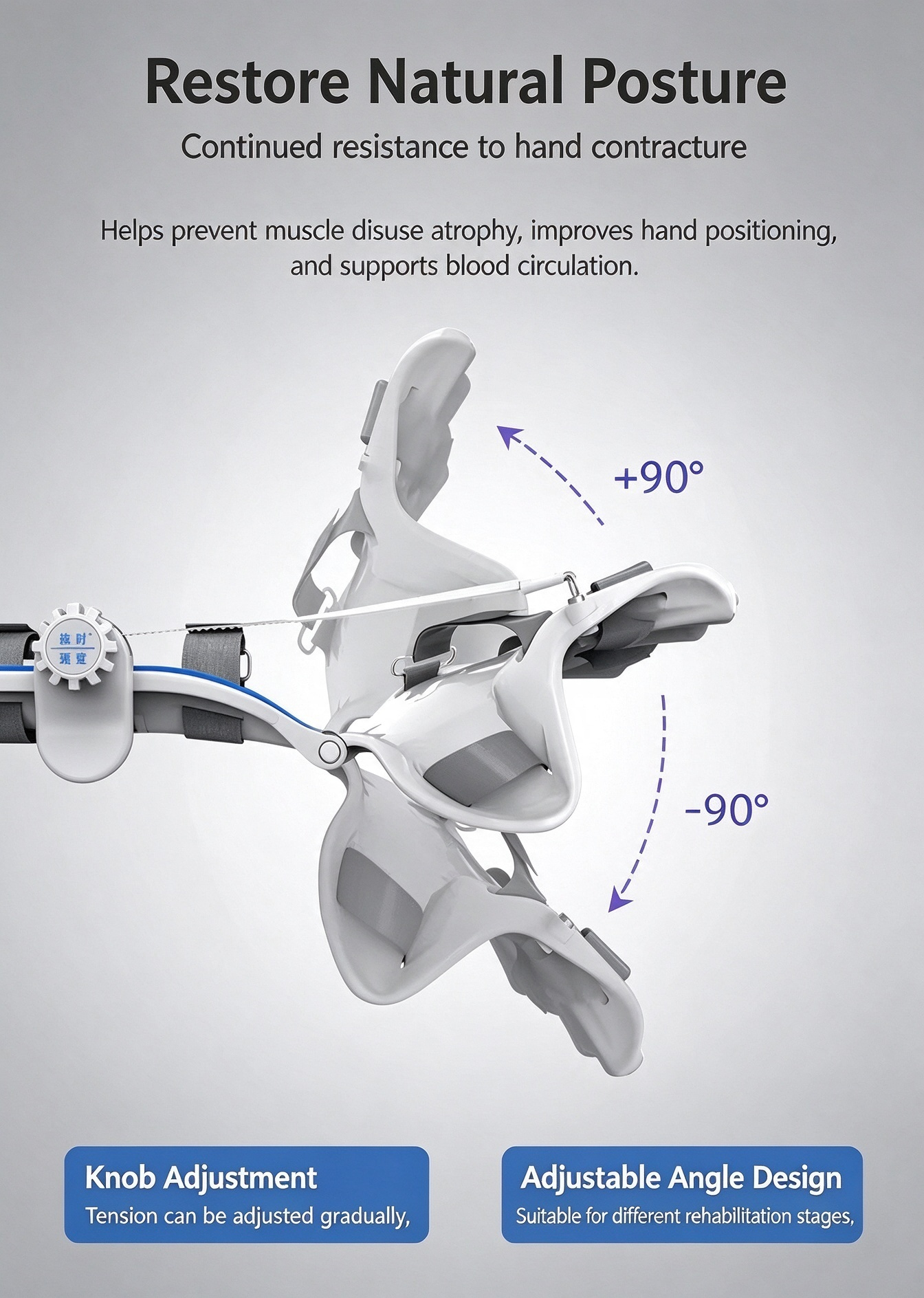 Stroke Hand Rehabilitation Splint