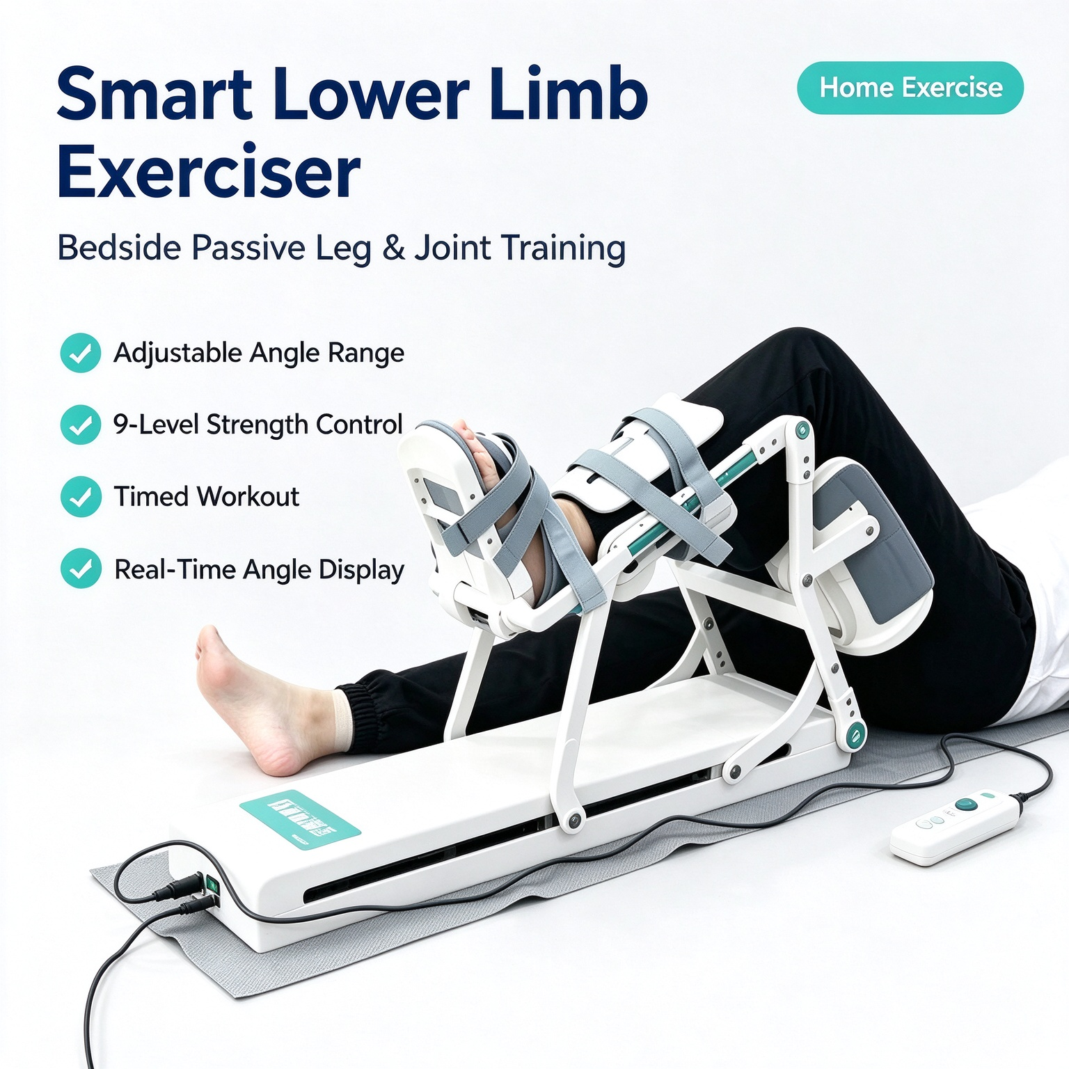 Electric Leg Joint Trainer for Home Rehabilitation