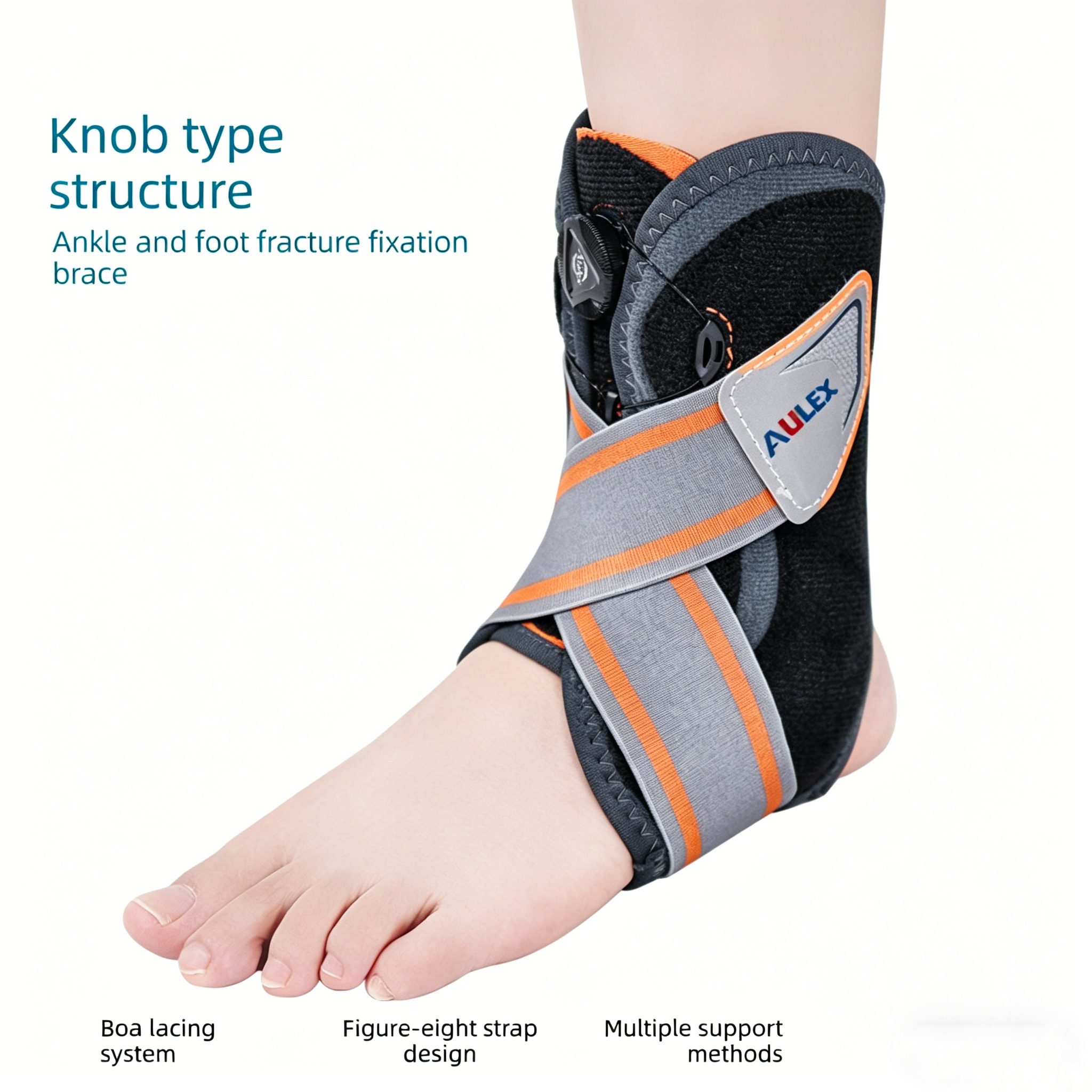 Adjustable Fixed Ankle Brace