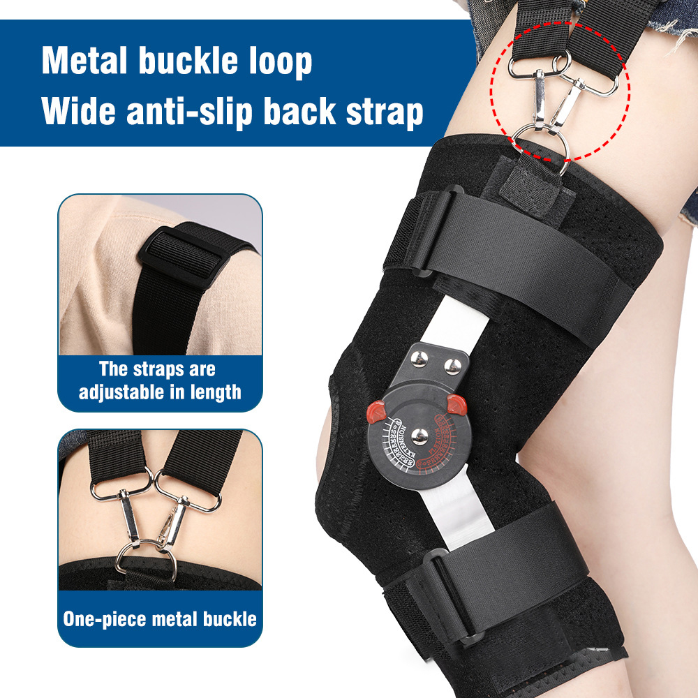 Knee fixation brace
