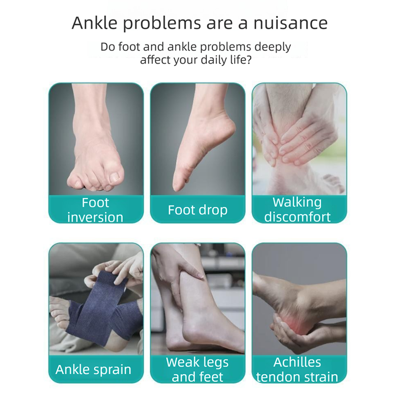  Knob-Adjustable Foot Drop Orthosis
