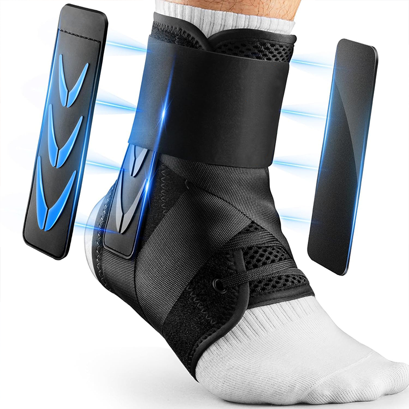 Ankle bandage brace