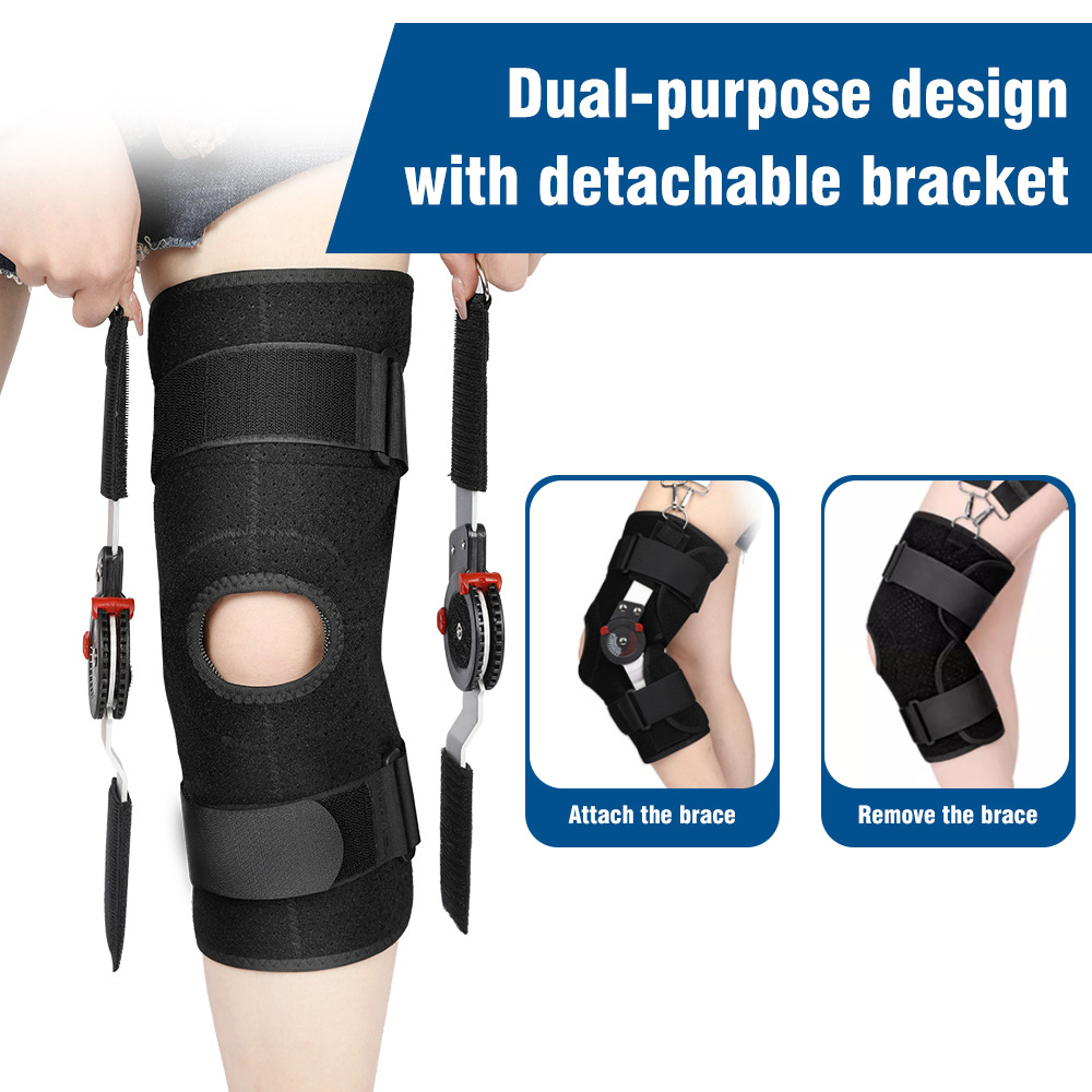 Knee fixation brace