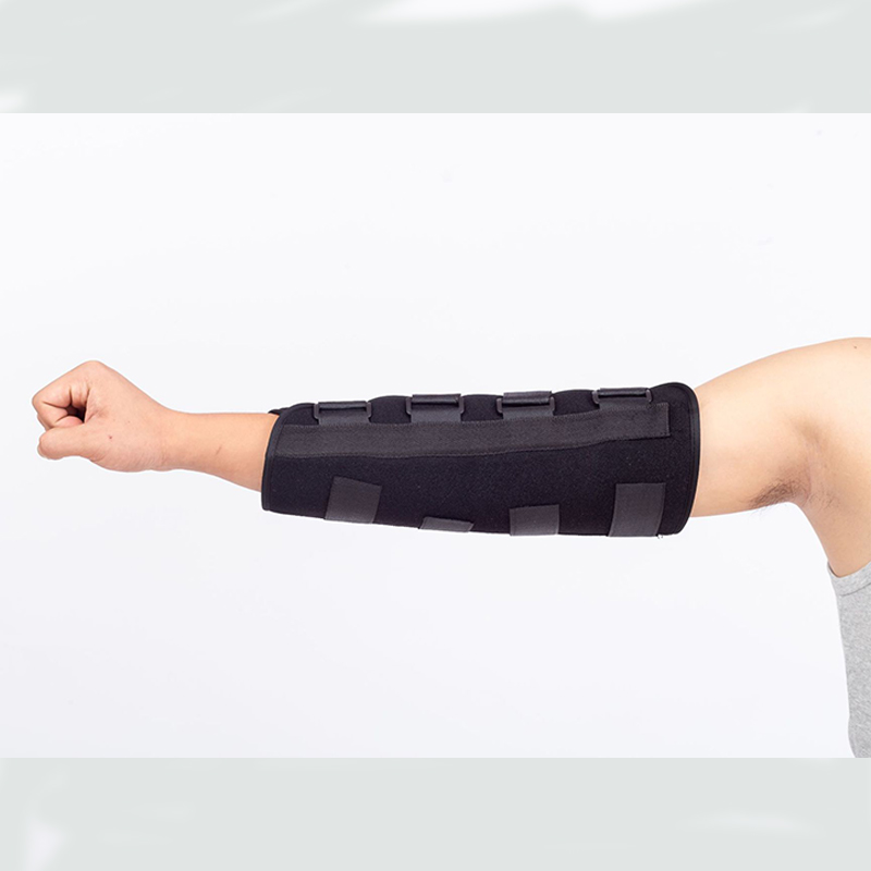 Elbow joint fixation brace