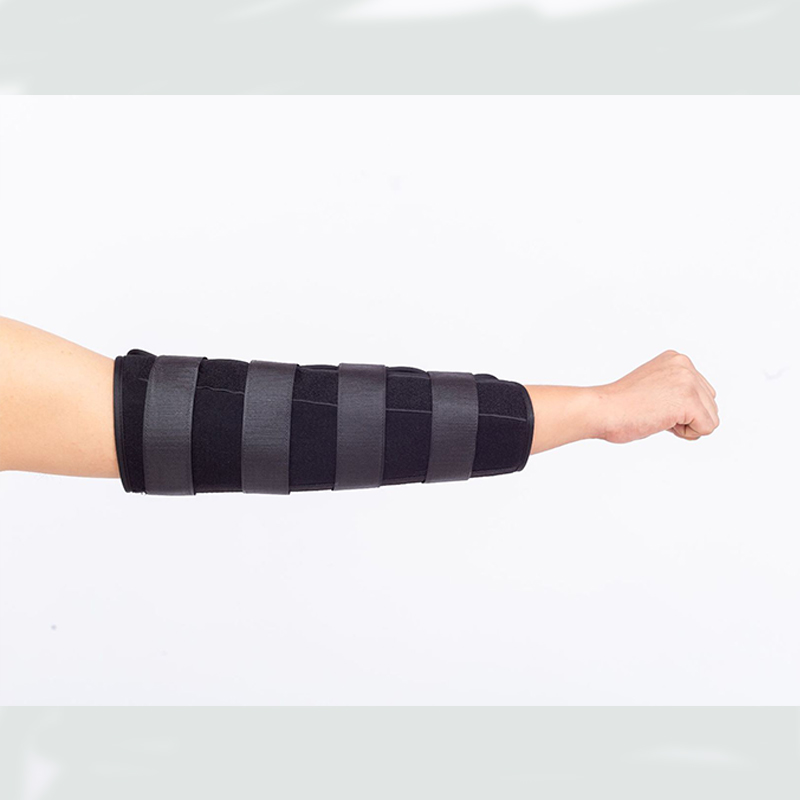 Elbow joint fixation brace