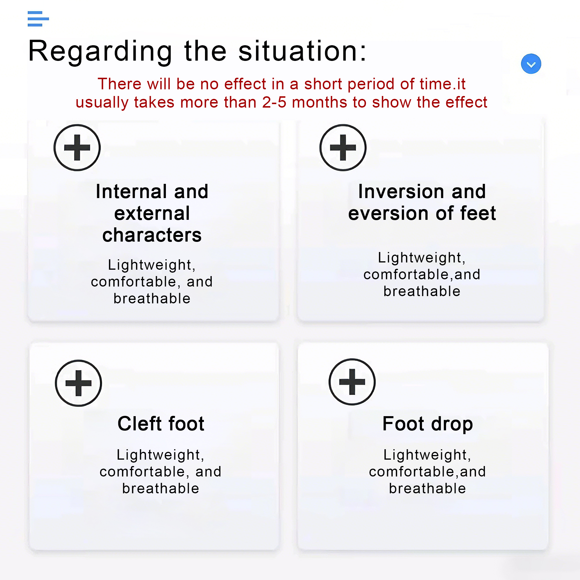 Children's Foot Drop Orthosis 