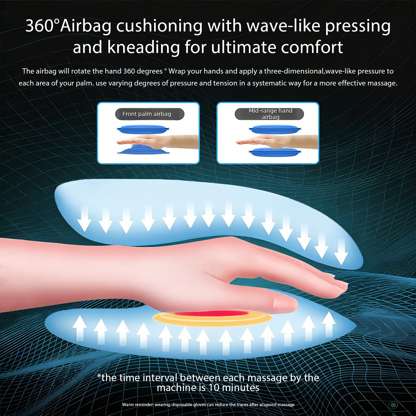 Smart LCD Hand & Forearm Massager