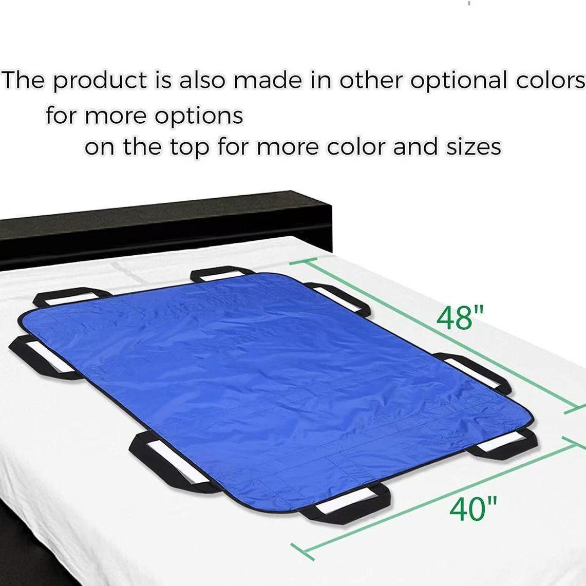 Manufacturers have ready stocks for immediate delivery. Patients can move and turn over and shift mattress sheets. Disabled people can move and use mattress sheets.