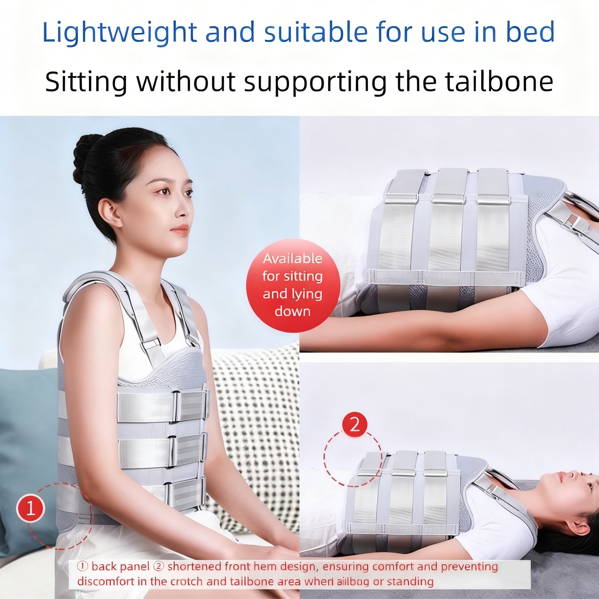 Thoracolumbar fixation brace