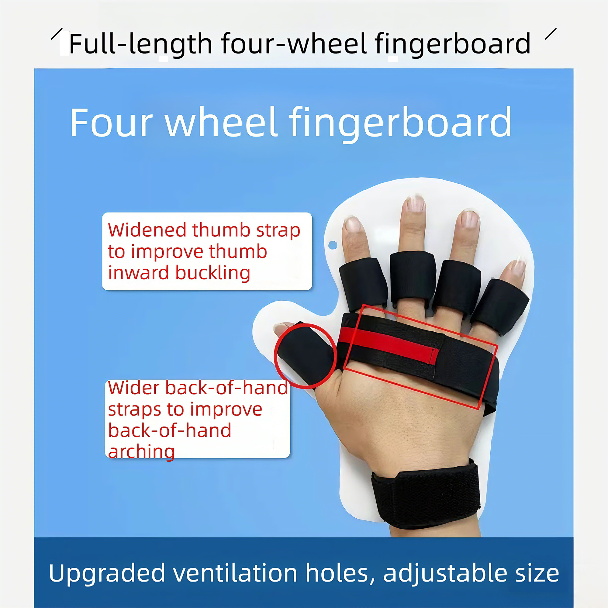 Full Palm Finger Stretching Board