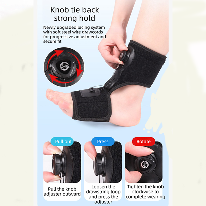 Foot drop support belt
