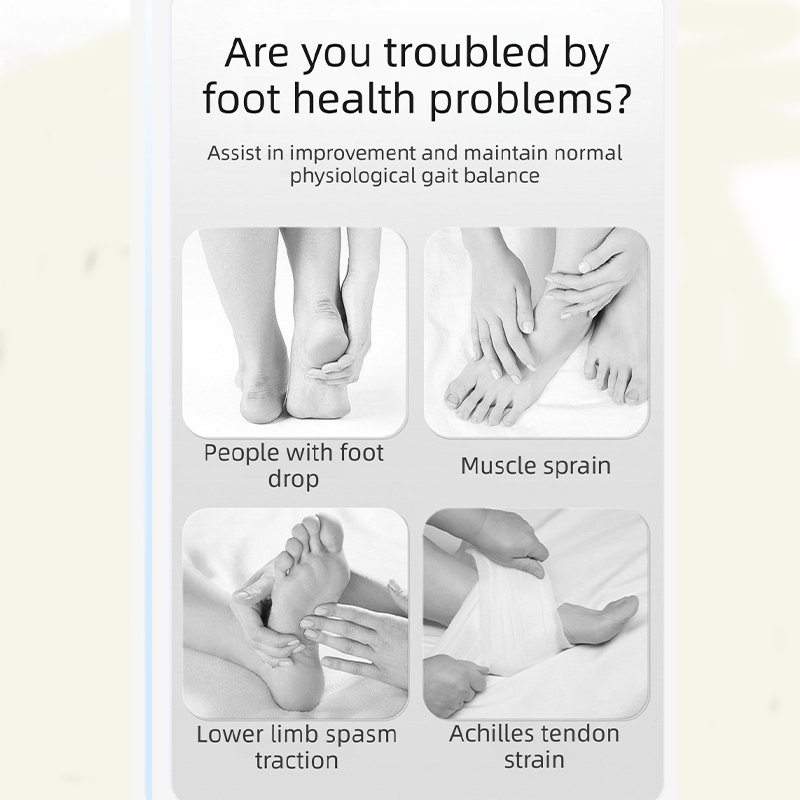 Foot drop support belt