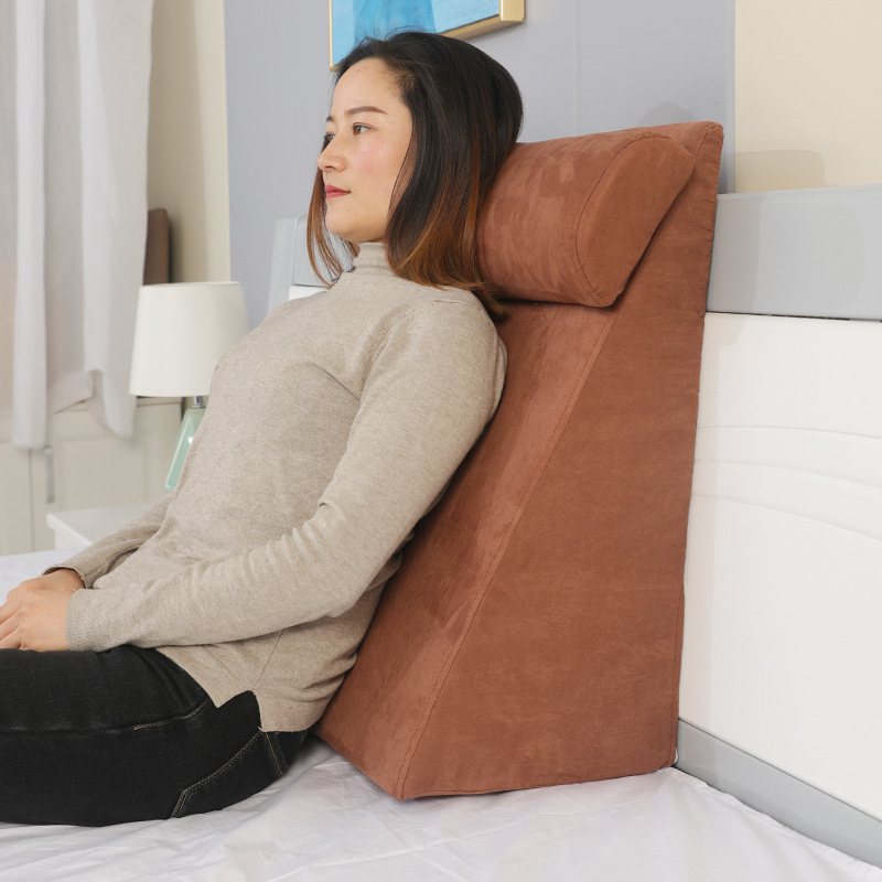 The bed pillow and backrest pad