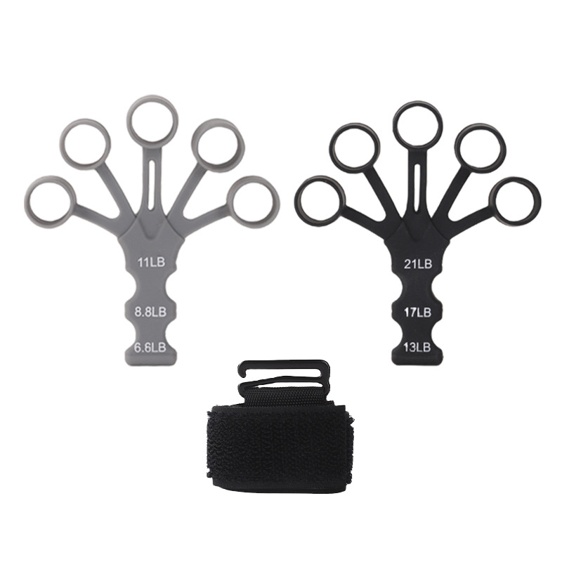 Silicone finger trainer