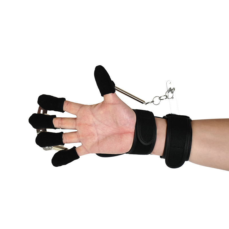A finger flexibility exercise grip strength machine