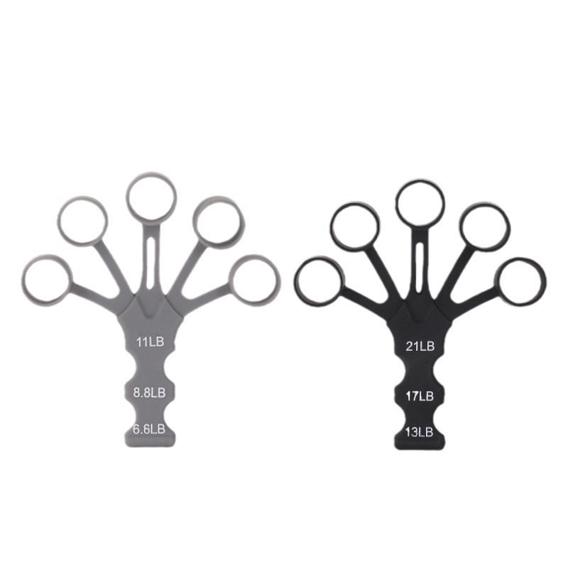 Silicone finger trainer