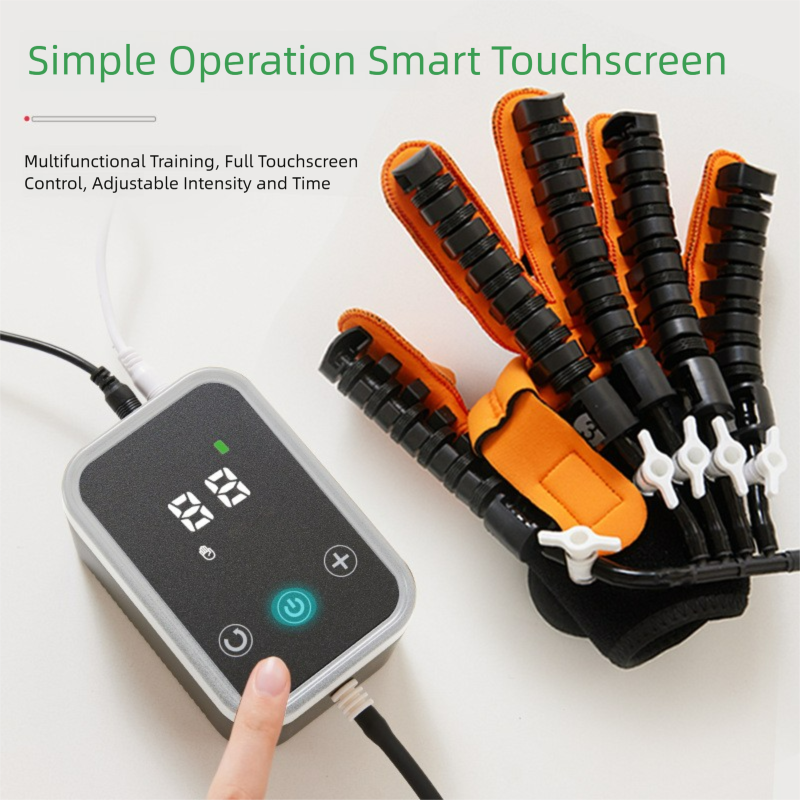 Electric Intelligent Robot Glove Five-Finger Finger Trainer Hand Recovery Massager Health And Medical Equipment