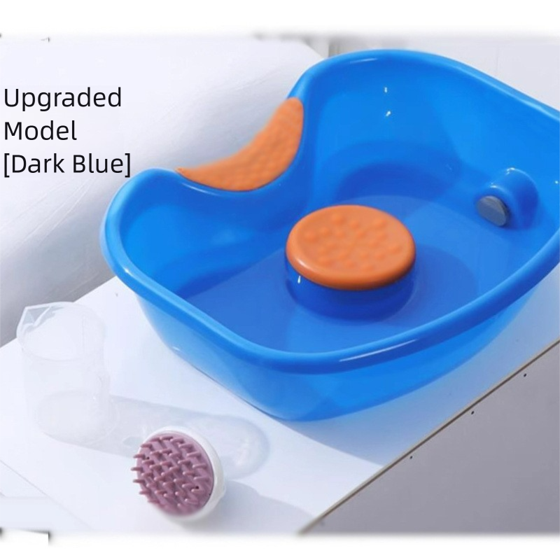 Home Use Flat Style Washing Basin for Hair Bathing Pregnant Women Postpartum Women Elderly Patients Children