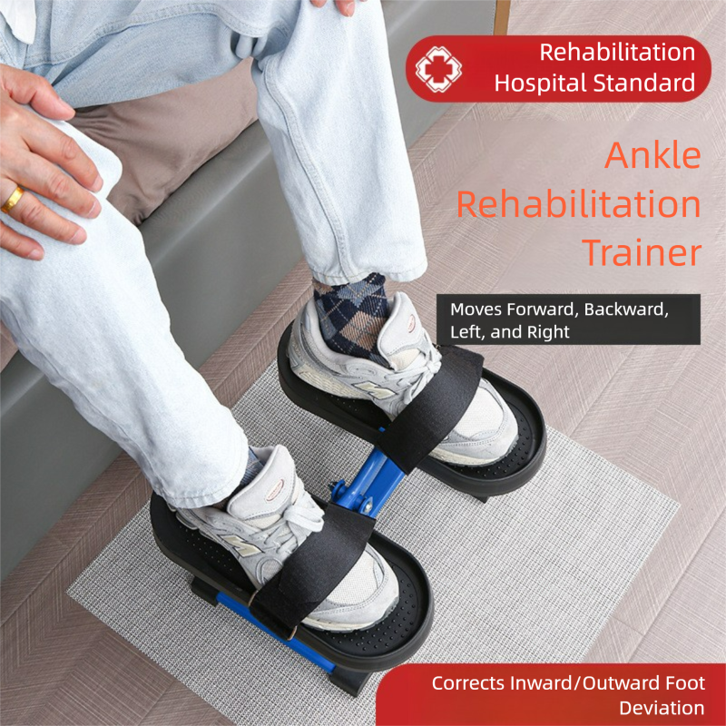 Ankle Foot Rehabilitation Trainers Pedal Machine Stroke Paralysis Fracture Post-Operation Rehabilitation Correction Device