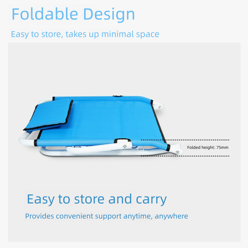 Haobu Folding Bed Backrest Bracket, Elderly Care Bed Backrest Chair, Pregnant Women Bed Backrest Cushion Backrest Frame