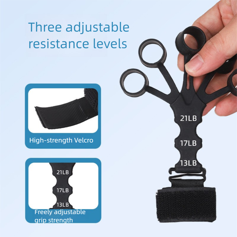 Silicone finger trainer