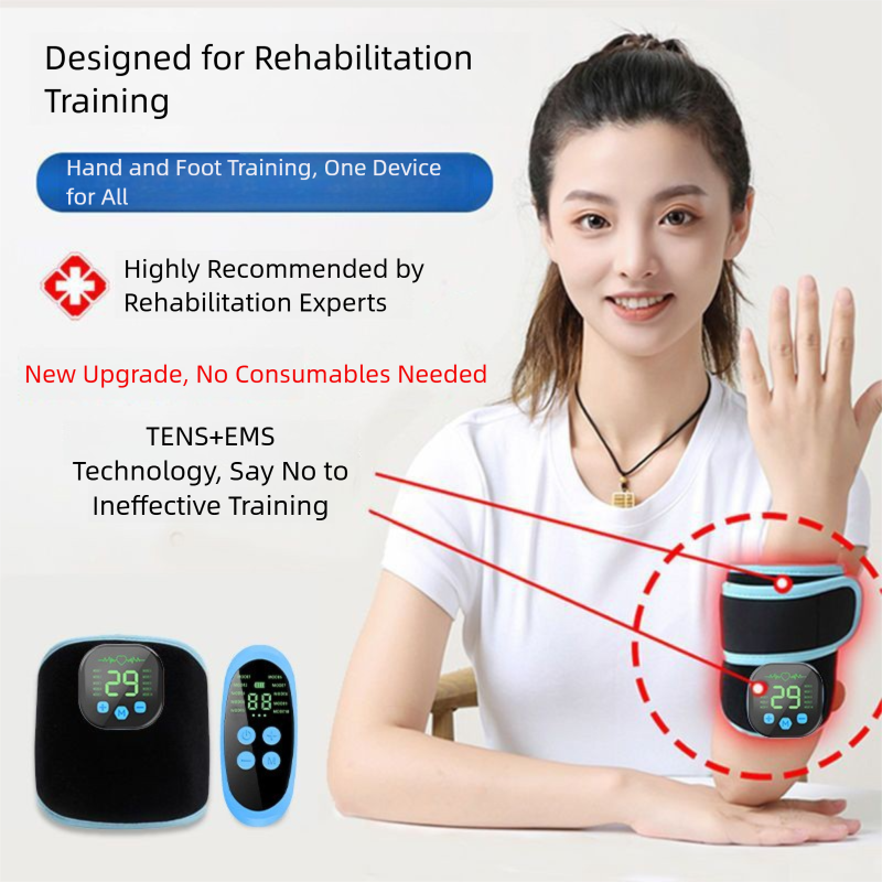 Hand muscle atrophy exercise device