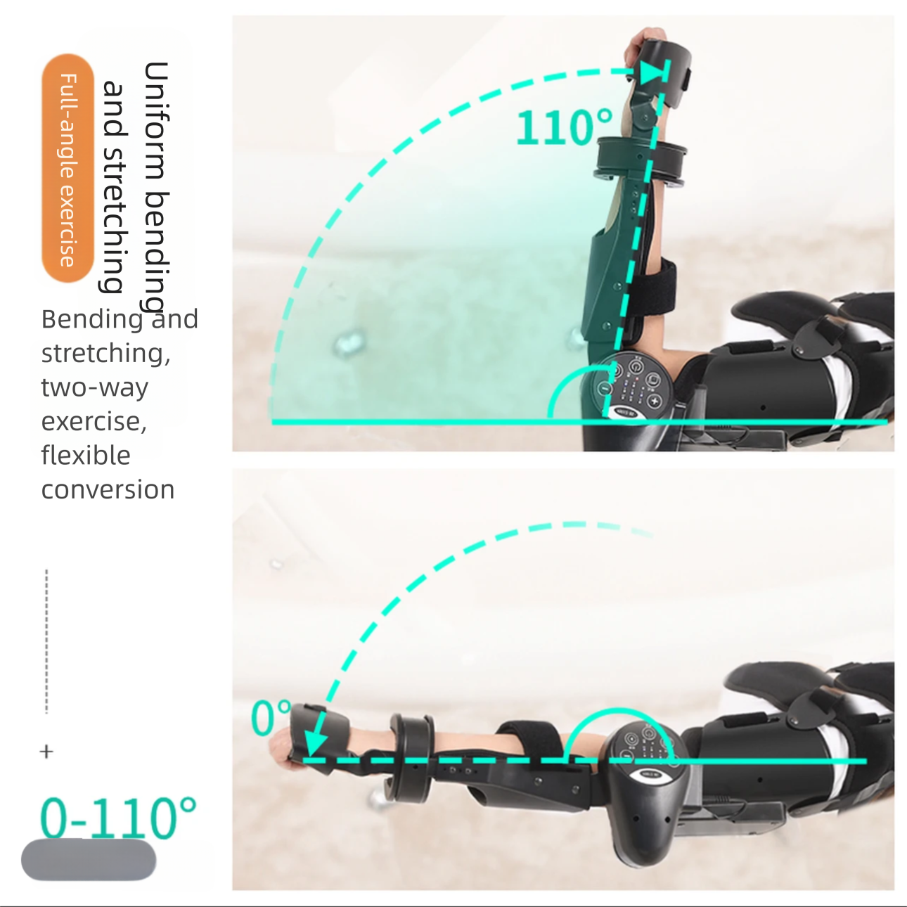 Arm elbow joint rehabilitation flexion and extension training equipment