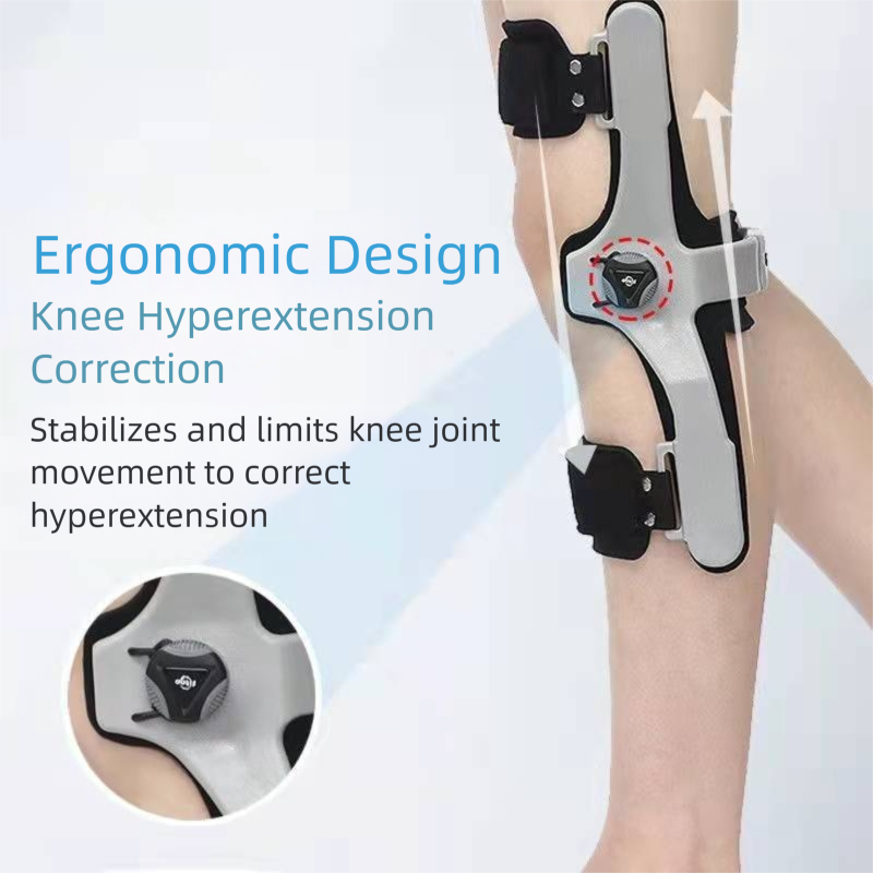 Knee hyperextension corrector