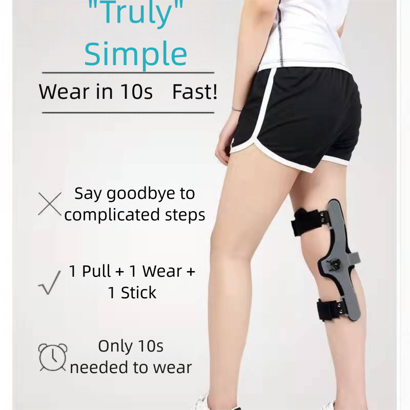 Knee hyperextension corrector