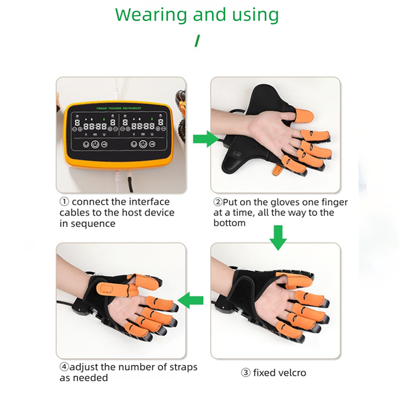 Smart finger training recovery device